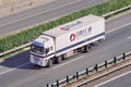 Best Express courier delivery on the expressway, Beijing, China Royalty Free Stock Photo
